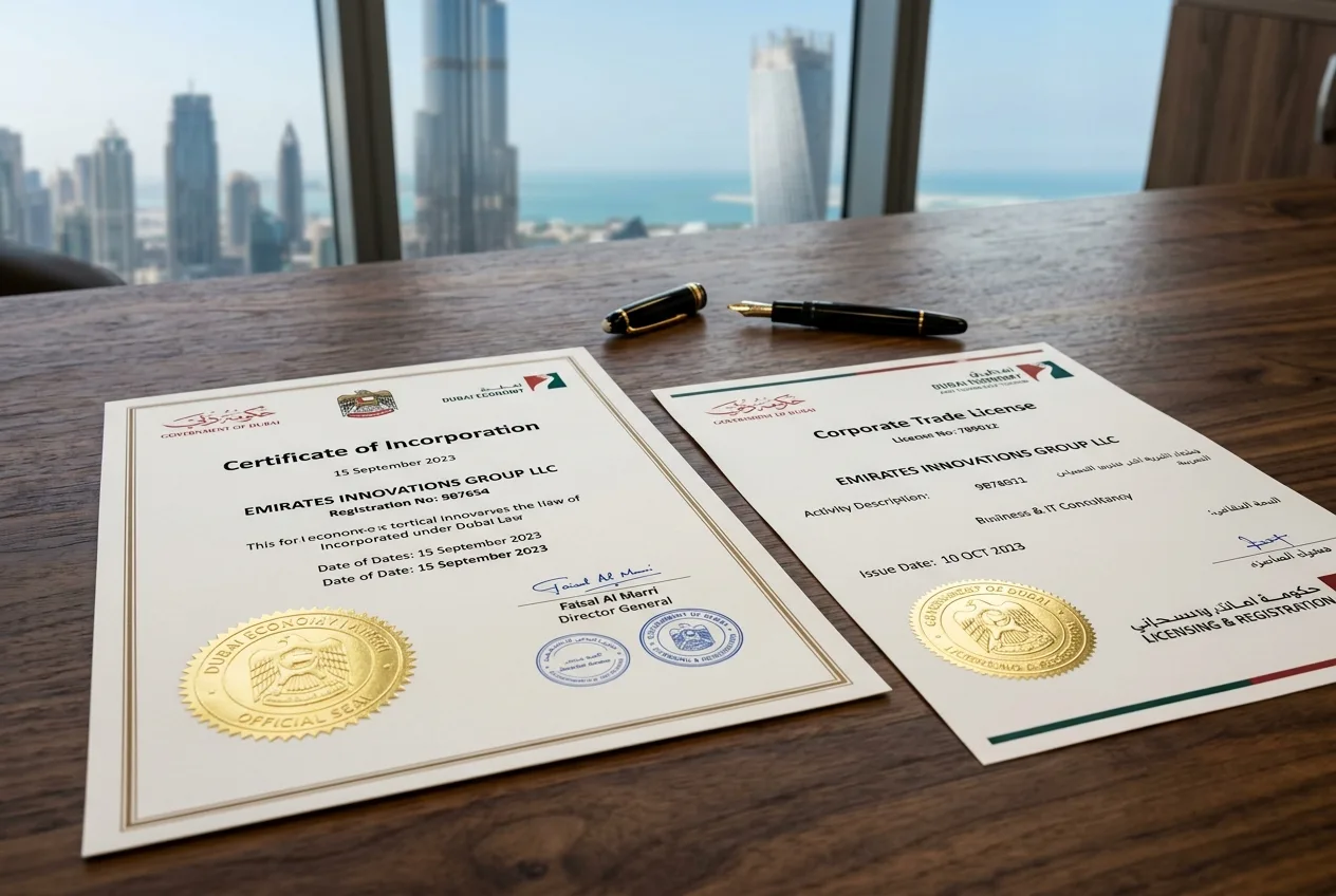 COMPANY FORMATION — Corporate & Legal Services in the UAE
